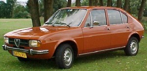 Alfa Romeo Alfasud (1972-1984) <br />1.Facelift<br />4-tr. Fließheck-Limousine
