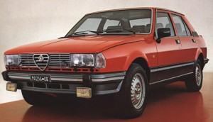 Alfa Romeo Giulietta (1977-1985) <br />1.Facelift<br />4-tr. Stufenheck-Limousine<br />»Lusso«