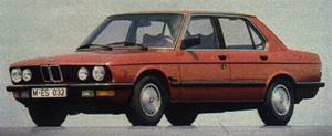 BMW 5er-Reihe (1981-1988) <br />4-tr. Stufenheck-Limousine