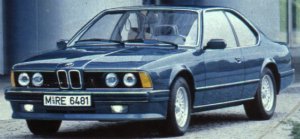 BMW 6er-Reihe (1976-1989) <br />2.Facelift<br />2-tr. Coupe