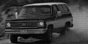Chevrolet Blazer (1976-1988) <br />3-tr. Geländewagen