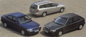 Daewoo Nubira (1997-2004) <br />4-tr. Stufenheck-Limousine