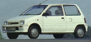 Daihatsu Cuore (1990-1995) <br />3-tr. Fließheck-Limousine