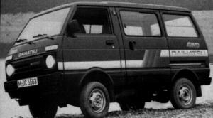 Daihatsu Sparcar (1985-1987) <br />5-tr. Großraum-Limousine