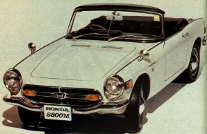 Honda S800 Coupé / Cabrio (1966-1972) <br />2-tr. Cabrio