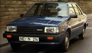 Nissan Sunny (1982-1986) <br />4-tr. Stufenheck-Limousine