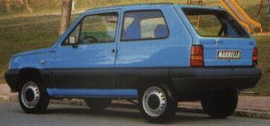 Seat Marbella (1987-1998) <br />3-tr. Fließheck-Limousine