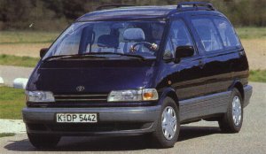 Toyota Previa (1990-2000) <br />5-tr. Kleinbus/Kastenwagen