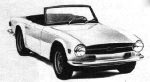 Triumph TR6 (1969-1975) <br />2-tr. Cabrio