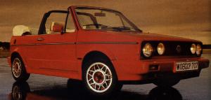 Volkswagen Golf (1974-1993) <br />1.Facelift<br />3-tr. Cabrio<br />»Cabriolet«