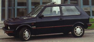 Zastava 45 / 55 / Koral (1990-1993) <br />1.Facelift<br />3-tr. Fließheck-Limousine<br />»Koral«