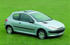 Peugeot 206 (1998-?) <br />3-tr. Fließheck-Limousine