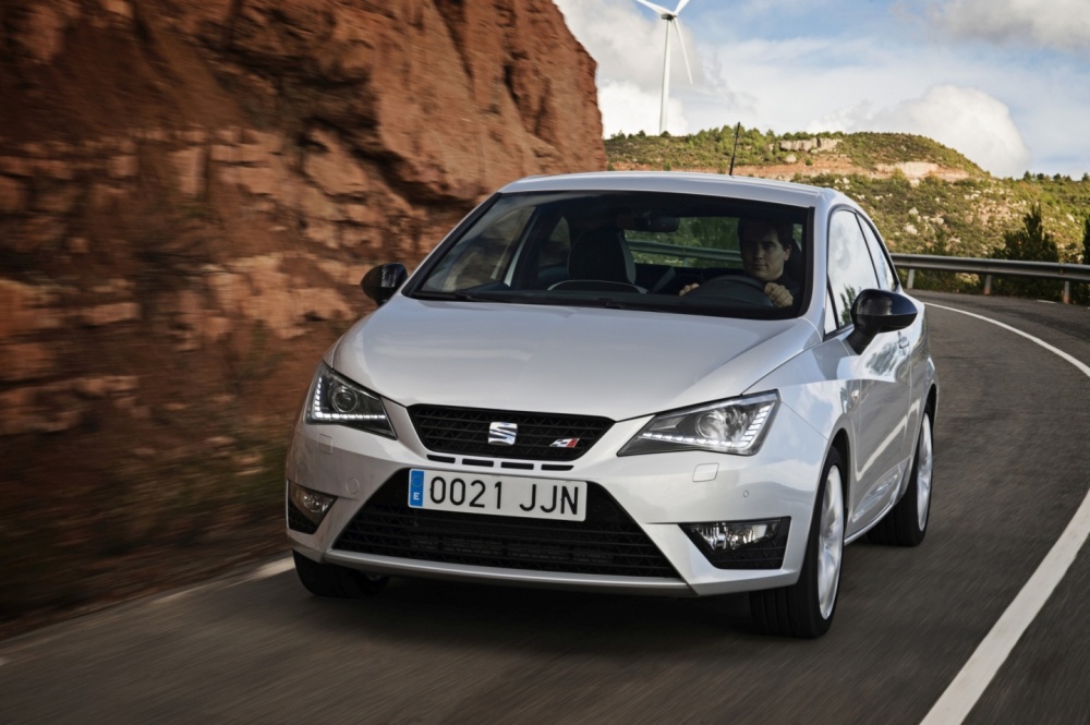 Sportliche Akzente auch bei der neuesten Cupra-Version des Seat Ibiza