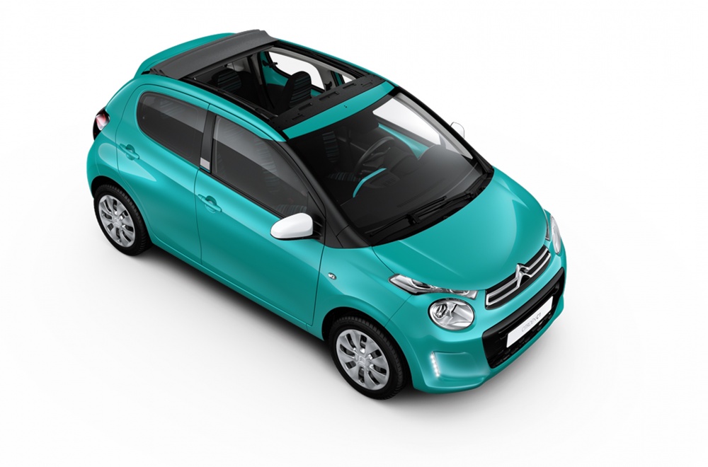 Citroen C1 Airscape Selection mit elektrischem Faltschiebedach