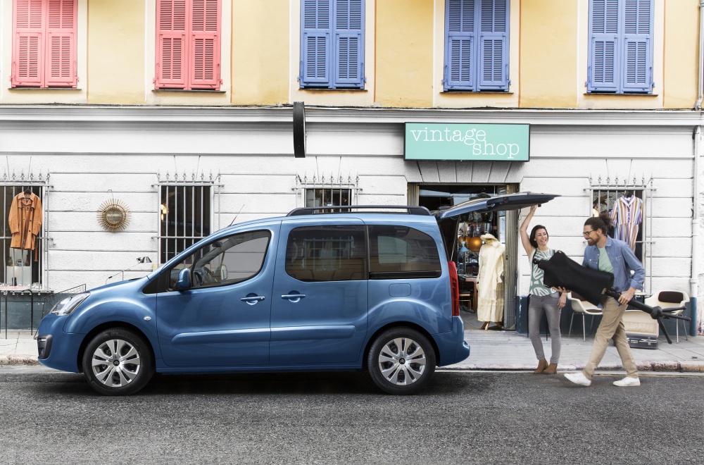 Bis zu 3000l Gepäck kann der Berlingo aufnehmen