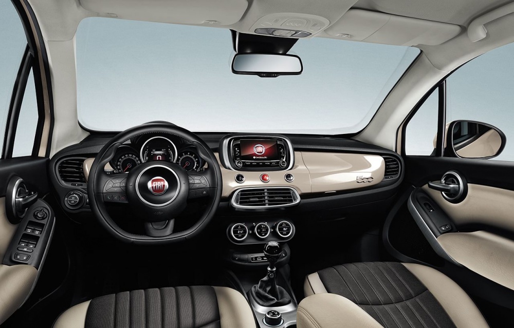 Innenraum des Fiat 500 X