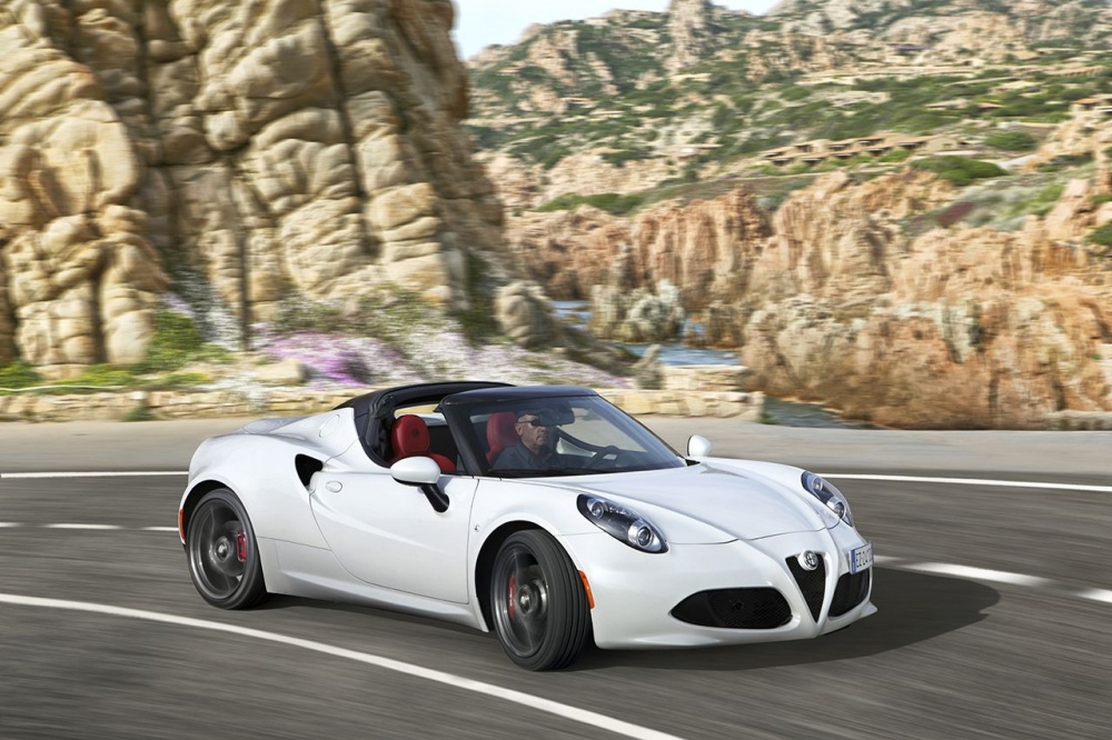 Oben ohne: Der 4C als Spider