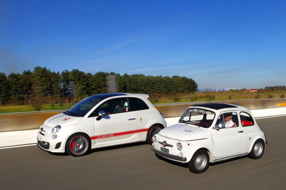 Zweimal Abarth 595 - 50 Jahre Unterschied