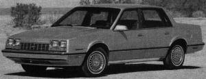Chevrolet Celebrity (1981-1987) <br />4-tr. Stufenheck-Limousine