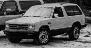 Chevrolet Blazer S 10 (1983-1995) <br />3-tr. Geländewagen