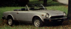 Fiat Spider Europa (1981-1985) <br />2-tr. Cabrio