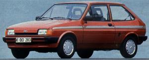 Ford Fiesta (1976-1989) <br />1.Facelift<br />3-tr. Fließheck-Limousine