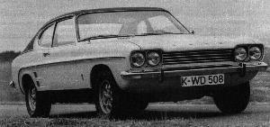 Ford Capri (1969-1974) <br />1.Facelift<br />2-tr. Coupe