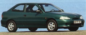 Hyundai Accent (1994-1999) <br />3-tr. Fließheck-Limousine