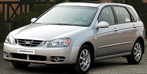 Kia Cerato (2004-2007) <br />5-tr. Fließheck-Limousine