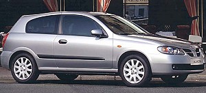 Nissan Almera (2000-2007) <br />1.Facelift<br />3-tr. Stufenheck-Limousine