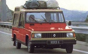 Renault Rodeo (1970-1981) <br />1.Facelift<br />3-tr. Geländewagen<br />»6«