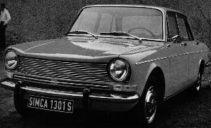 Simca 1301/1501 (1967-1975) <br />4-tr. Stufenheck-Limousine