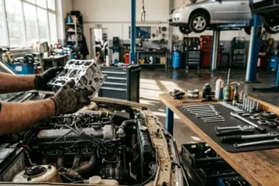 Motorreparatur
