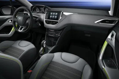 Innenraum des Peugeot 208