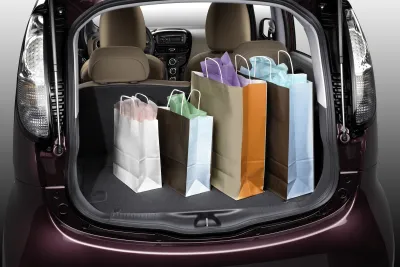 Der Citroen C-Zero bietet Platz für 4 und Gepäck