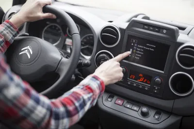 Neuer 7-Zoll-Bildschirm im Citroen Berlingo